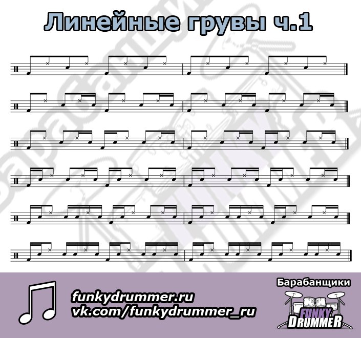 Линейные грувы
